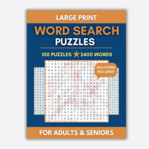 No Fuss Word Search Puzzle